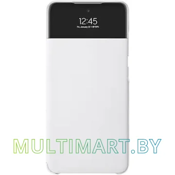 Чехол Samsung S View Wallet Cover для Samsung Galaxy A52 (белый) картинка 2